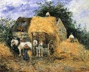 Camille Pissarro Yun-hay carriage oil painting